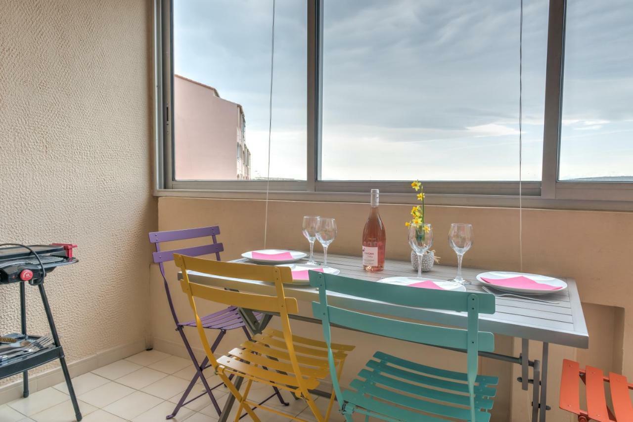 פור-א-נובל Appartement Le Flamant Rose מראה חיצוני תמונה